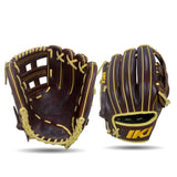 IKJ Core+ Series 11.75 INCH Double Welt Model INFIELD Baseball Glove in Dark Brown for RIGHT-HANDED Thrower