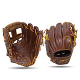 IKJ Core+ Series 11.5 INCH Single Welt Model INFIELD Baseball Glove in Mocha for RIGHT-HANDED Thrower