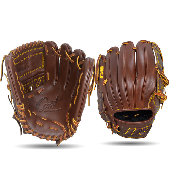 IKJ Core+ Series 12 INCH Single Welt Model PITCHER Baseball Glove in Mocha for RIGHT-HANDED Thrower