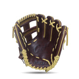 IKJ Core+ Series 11.5 INCH Crown Model INFIELD Baseball Glove in Dark Brown for RIGHT-HANDED Thrower